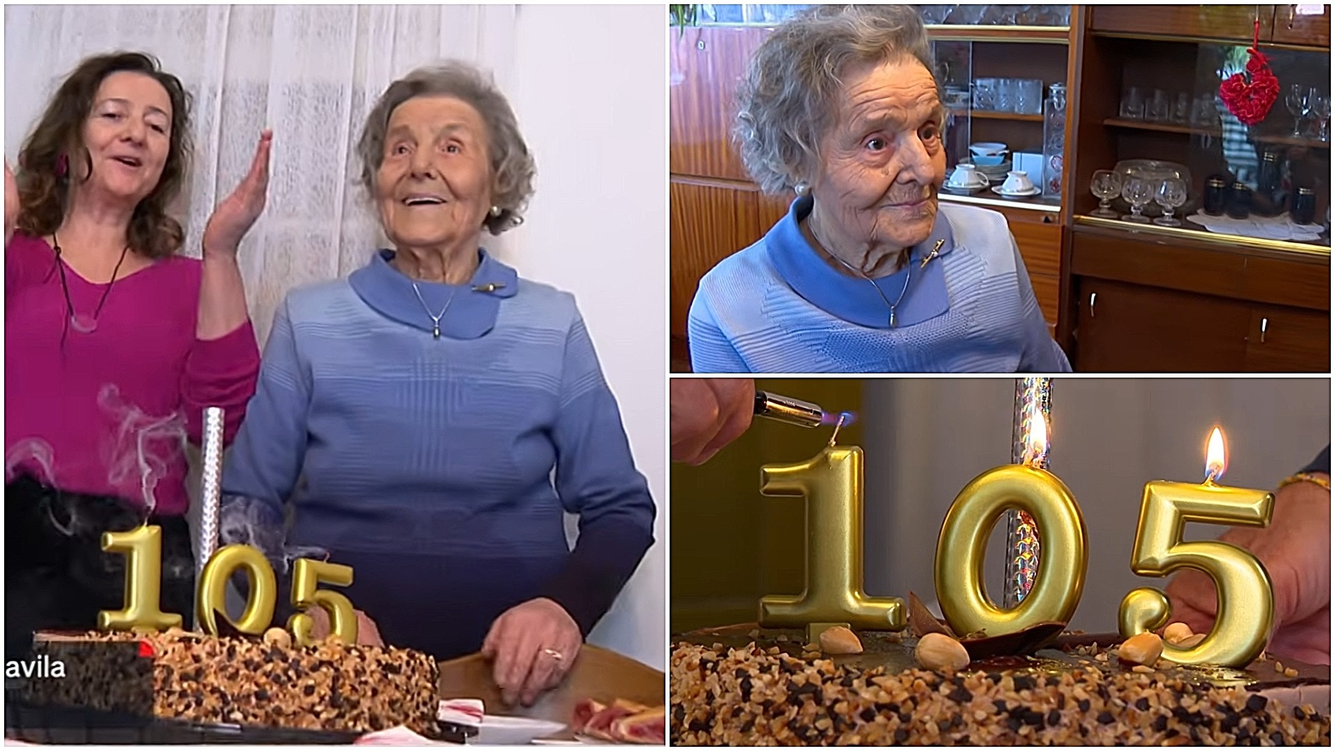 Преживеала три војни и туберкулоза, сега слави 105. роденден: Баба Хелена од Загреб има едноставен рецепт за долг живот (ВИДЕО)