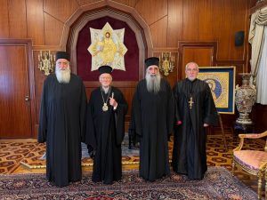 Делегација на Грузиската црква во Константинопол за јубилејот на Вартоломеј