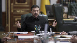 (ВИДЕО) Зеленски: Украина е подготвена за мир со замрзнување на сегашната линија на фронтот