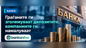 Граѓаните ги зголемуваат депозитите, компаниите ги намалуваат: Различни движења на банкарските сметки во вториот квартал