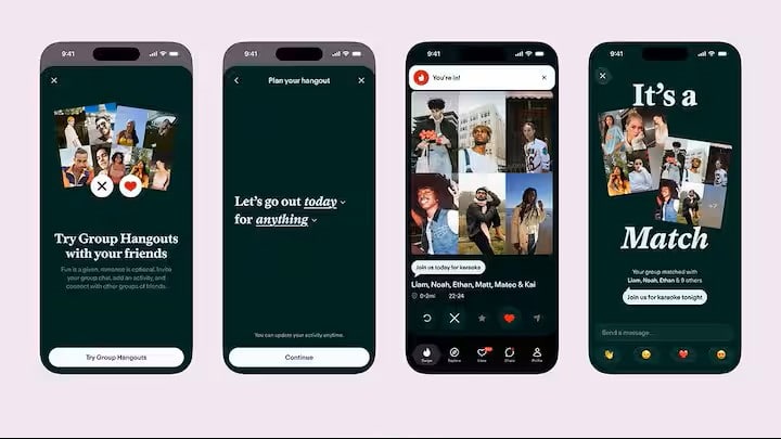 ПОЛЕСНО ДА СЕ СКРШИ МРАЗОТ: Tinder ја воведува опцијата „Group Hangouts“, претворајќи ги групните дружења во нов начин за поврзување