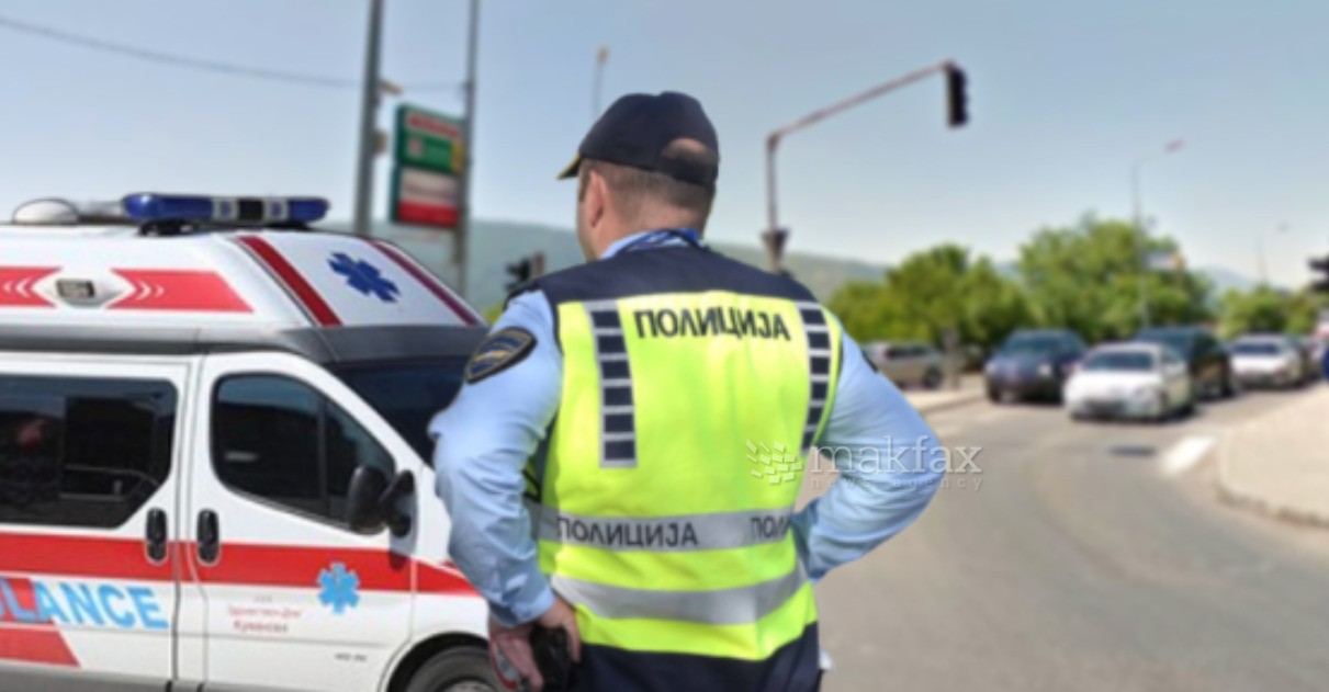Тешко повредена 62-годишна скопјанка, во неа удрил мотоциклист на крстосница