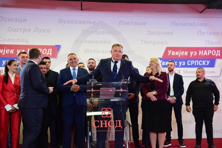 Додик по победата на изборите во БИХ: Да не беше Трамп, ќе бевме политички мртви