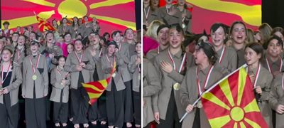 Горди сме! Злато за македонските танчари на Светско првенство – Ја пеат химната на цел глас со насолзени очи (видео)