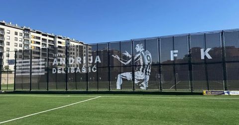 Партизан му ужажа чест на прерано починатиот Андрија Делибашиќ