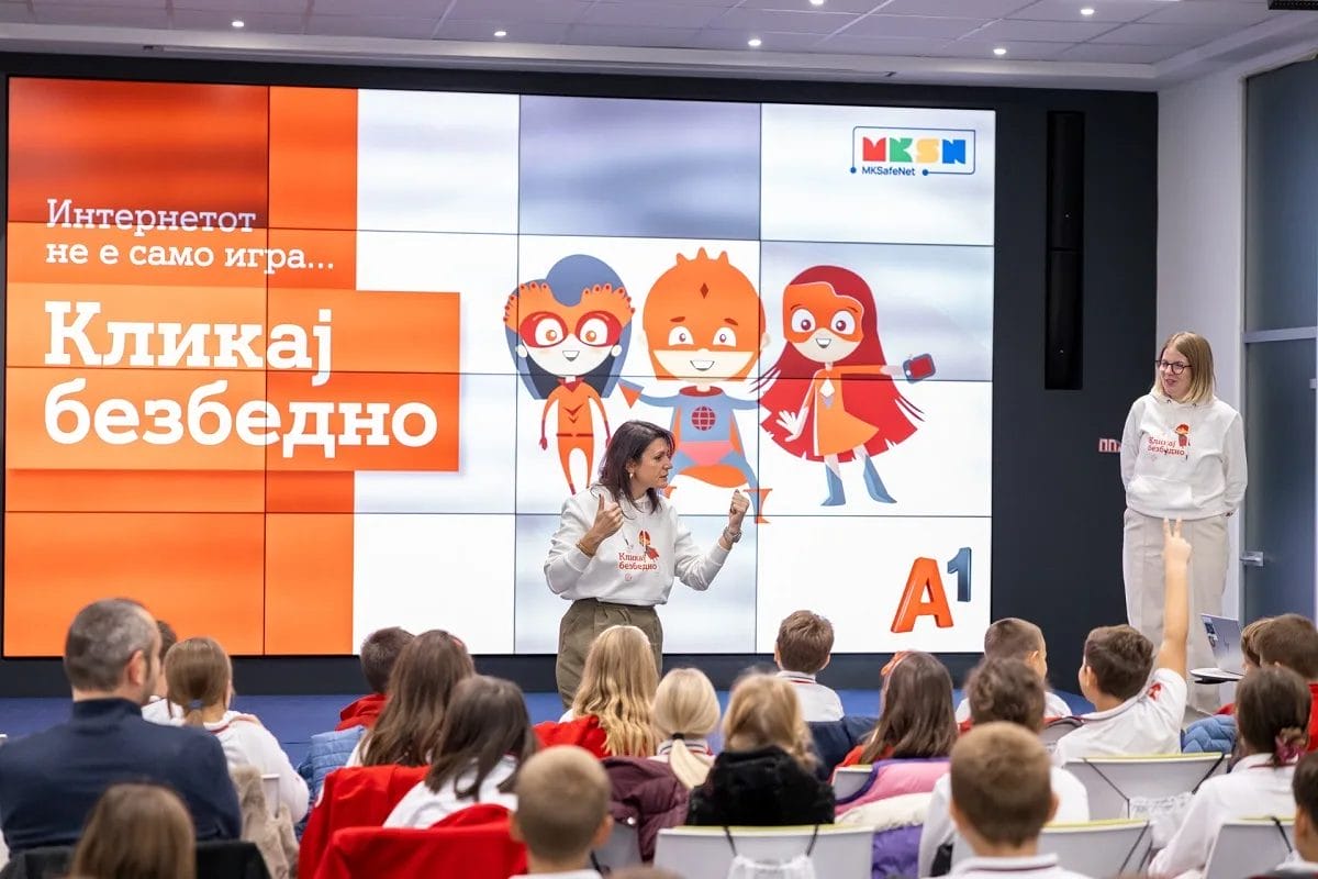 А1 Македонија започна деветта сезона на едукативната програма „Кликај безбедно“
