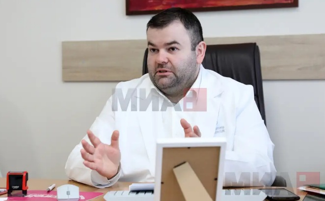 Д-Р БОЖИНОВСКИ: Зголемен бројот на пациенти со мозочен удар, најмладата пациентка на Клиниката за неврологија има 16 години