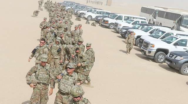 САД повлекоа дел од војската во Кувајт поради иранските напади, во воениот камп Беринг останаа околу 100 војници со малку муниција