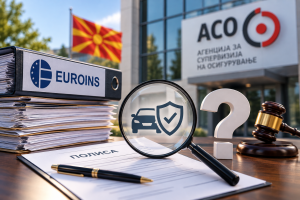 АСО побара дополнителни појаснувања од Евроинс: Што се случува со полисите склучени преку осигурителен брокер во стечај?