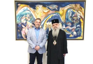 ПОГЛАВАРОТ НА МПЦ ВО ОПШТИНА КАРПОШ: Стефан оствари средба со Лукровски