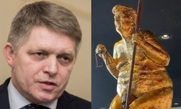 ОТСТРАНЕТЕ ЈА БИСТАТА НА ТРАМП: Скулптурата е знак за пропаѓањето на Унијата, порача Фицо