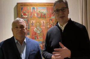 (ВИДЕО) Вучиќ го пречека Орбан во Белград: Ги изгубивме изборите, но не и достоинството и гордоста!
